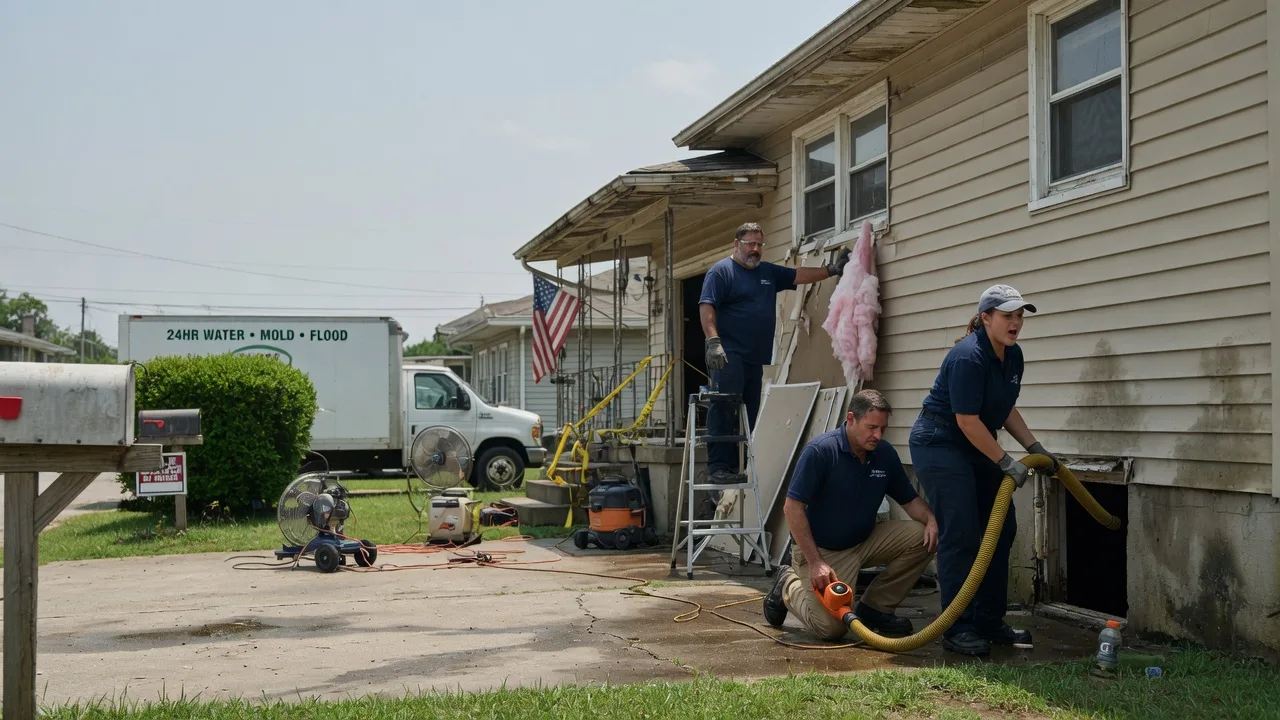 Water Damage Repair in Bourg, LA near me